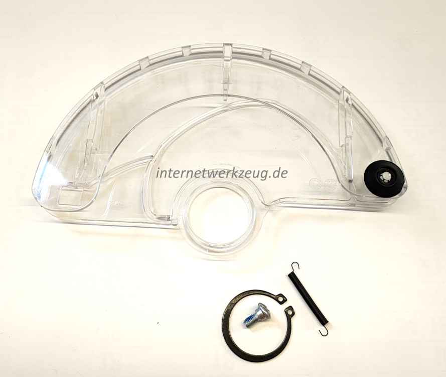 Metabo KGS 216 und KS 18 LTX Pendelschutzhaube  mit Feder, Sicherungsring, Anschlagpuffer, für  Typennr. der Säge: 619000000
